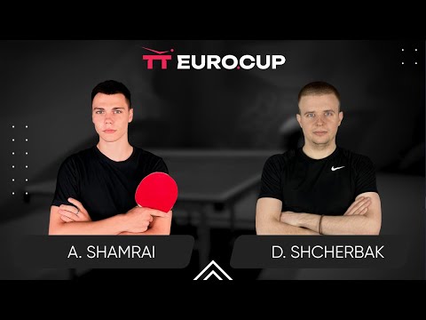 17:35 Andrii Shamrai - Denys Shcherbak 08.08.2024 Table Tennis TT Euro.Cup Ukraine Elite. TABLE 4