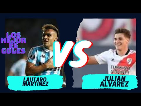 Los mejores GOLES ⚽  de 🕷 #AlVAREZ y 🐂 #MARTINEZ en el fútbol ARGENTINO