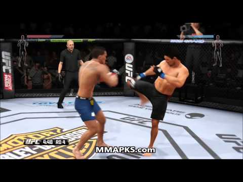 UFC 181 Anthony Pettis vs Gilbert Melendez Simulated Fight 1of 3