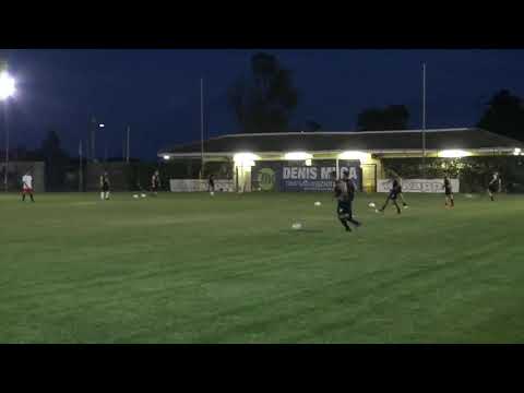 ALLENAMENTI FC CERVO 17 Settembre 2019 Riscaldamento