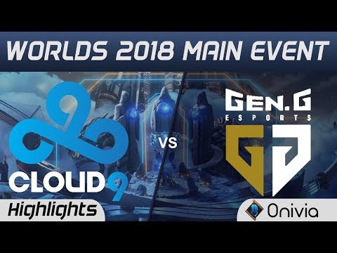 C9 vs GEN Highlights Worlds 2018 Main Event Cloud9 vs Gen G Esports by Onivia