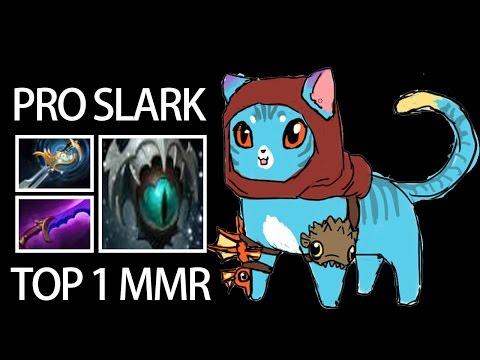 Amazing Slark Carry Top 1 MMR by Miracle Dota 2