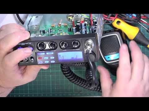 Midland 48+ Multi Pro CE MultiNorm CB radio - service adjustment