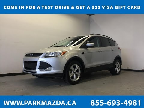 SILVER 2014 Ford Escape  Review Sherwood Park Alberta - Park Mazda