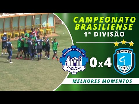 LUZIÂNIA 0 X 4 CAPITAL-DF | CAMPEONATO BRASILIENSE | 09/02/22