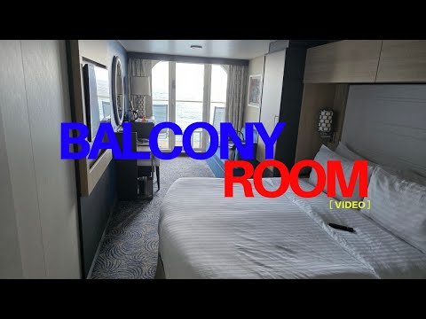 Thumbnail for Royal Caribbean's Ovation of the Seas Balcony Room #12180 Tour. 