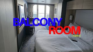 Royal Caribbean's Ovation of the Seas Balcony Room #12180 Tour. 