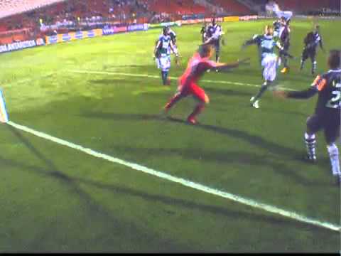 Gol do Luan - Palmeiras 1x1 Vasco - 35ª Rodada (Br 2011)