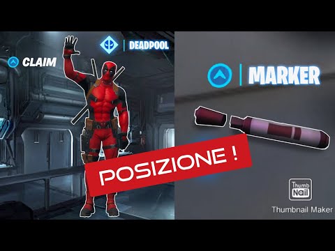 TROVA IL PENNARELLO NERO DI DEADPOOL
