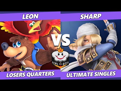 GOML NA Open Northeast USA Losers Quarters - Sharp (Sheik, Lucina) Vs. LeoN (Banjo) Ultimate SSBU