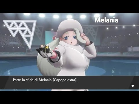 Melania, Capopalestra di tipo Ghiaccio - Pokémon Spada e Scudo