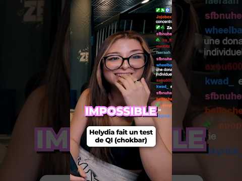 Devinez mon QI 💭 #helydia #twitch #pourtoi