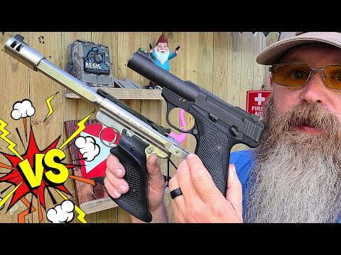 Ruger MKII Competition Target 22LR vs Browning Buckmark Micro Bull 22LR