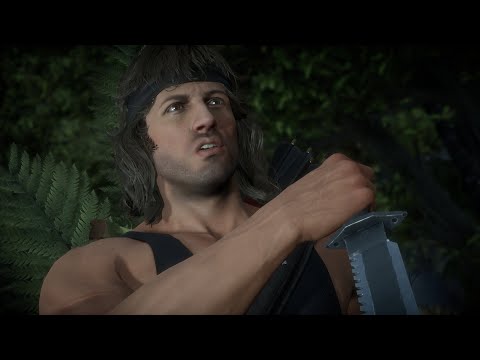 Mortal Kombat 11 - Rambo VS Revenant Nightwolf