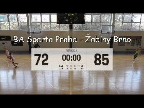2020 0202 U17 Extraliga  _ BA Sparta Praha - Žabiny Brno