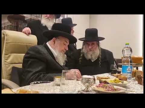 R' Doniel Chaim Alter Joins Lelover Rebbe For A Siyum Hashas - Sivan 5783