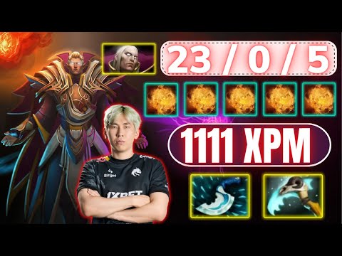🔥 TORONTOTOKYO Invoker 23 Kills 0 Death 🔥 1111 XPM Insane Invoker Gameplay Highlights - Dota 2