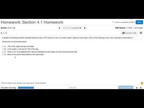 Interpreting a Percentage as a Probability