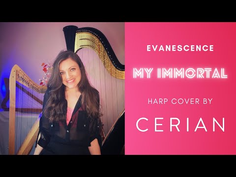 My Immortal - Evanescence (CERIAN Acoustic Harp Cover)