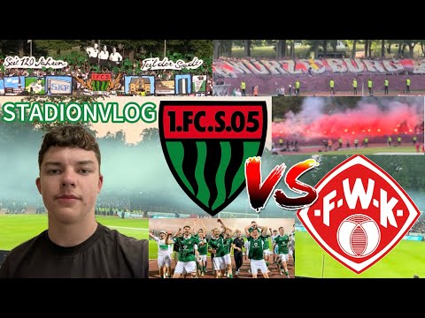 Spielabbruch?!😱 Schweinfurt in die 3 Liga!!! FC Schweinfurt vs Würzburger Kickers | Stadionvlog MLN7