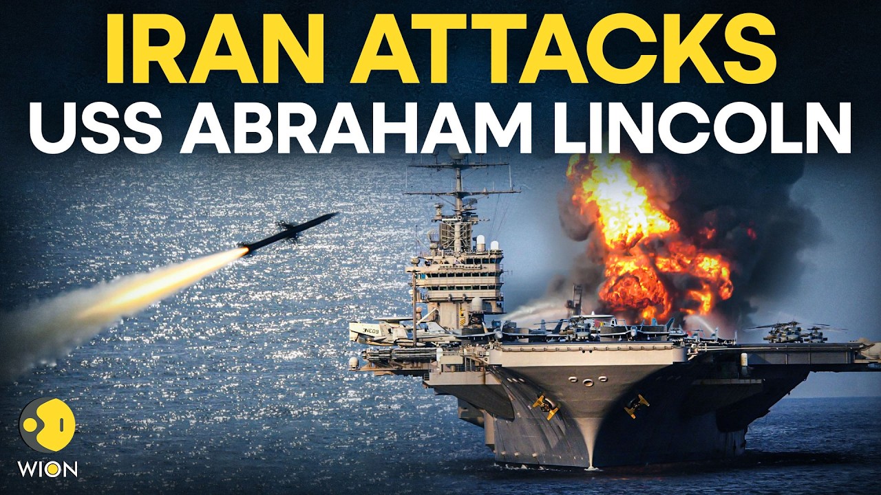 US-Iran War LIVE: Iranian Navy Claims Attack On USS Abraham Lincoln, West Asia War Explodes | WION
