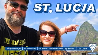 Virgin Voyages Valiant Lady Southern Caribbean Isles Cruise | St. Lucia