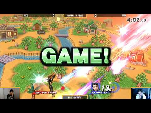 BLSF  Vivid (Bayonetta) vs Juice (ZSS)   Winners Qtr Finals   Smash 4 Singles