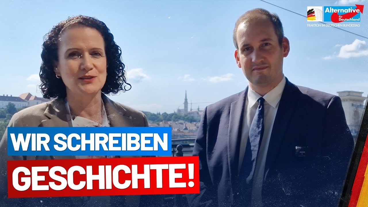 Nicole Höchst & Norbert Kleinwächter zum Treffen von Konservativen in Budapest! - AfD-Fraktion