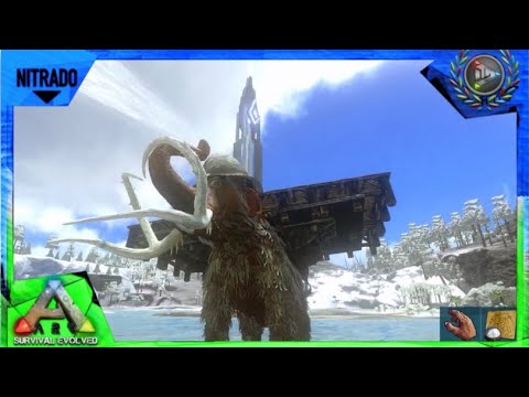 Ark Mobile: Mammoth TLC! Bugger Water and Siege saddle