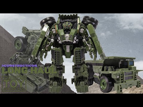 Transformers Showcase: Studio Series #42 Constructicon LONG HAUL (The Right Leg of DEVASTATOR)