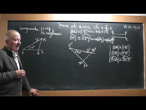 1/3 1660 Clasa 6 Congruenta pe intelesul vostru Congruenta triunghiurilor Cazuri de congruenta