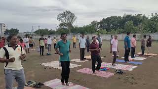 celebration of international yoga day 21st june 2022