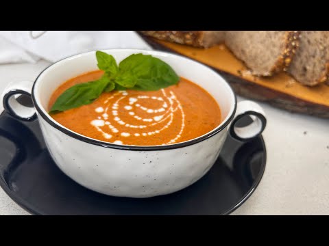 Recipe from the chef of the famous restaurant! famous tomato soup! Gazpacho soup