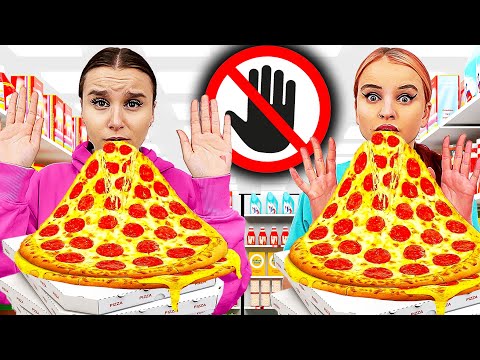 Wer ZULETZT aufhört zu ESSEN 🖐️🚫 (ohne Hände), gewinnt 500 Euro !  - Celina