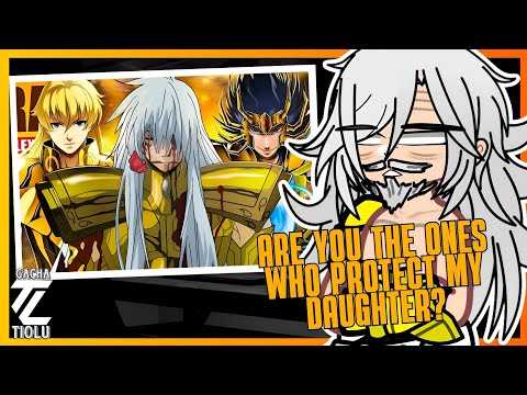 [GC] Gods (God of War)  react to: Rap dos Cavaleiros de Ouro 👑 (CDZ The Lost Canvas) - LexClash