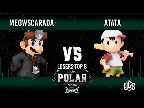 Polar Pummel  -  Losers Top 8   -  Meowscarada(Dr Mario) Vs. ATATA(Ness)