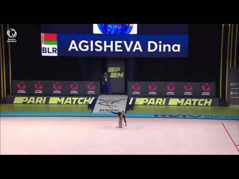 2020 Dina Agisheva Belarus Rhythmic gymnastics . Дина Агишева ритмическая гимнастика Беларусь.