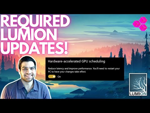 Updates Required For Full LUMION 11 Performance!