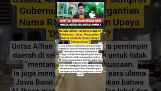 Download lagu Ustadz Alfian Tanjung Semprot Gubernur Jabar: Pergantian Nama RSUD Al-Ihsan!#shorts #viralvideo mp3 Download lagu Ustadz Alfian Tanjung Semprot Gubernur Jabar: Pergantian Nama RSUD Al-Ihsan!#shorts #viralvideo mp3