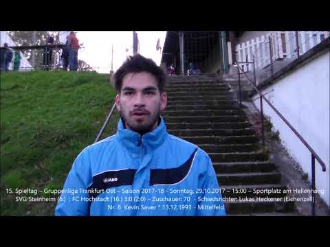 SVG Hochstadt Sauer Kevin Sonntag 29 10 2017