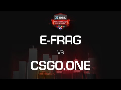 CS:GO - E-Frag vs. CSGO.ONE [Cbble] - ESL South East Europe Championship Season 2 - Loser's Final