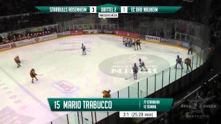 preview picture of video 'DEL2: 26.12.2014 - Starbulls Rosenheim vs. EC Bad Nauheim 5:2'