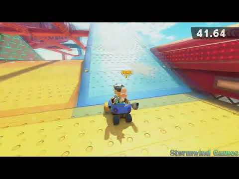 Mario Kart World - P Switch Challenge - Race Through DK Spaceport!