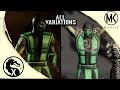 MKX Vs MK Mobile REPTILE All Move Sets Brutality X Ray Comparison