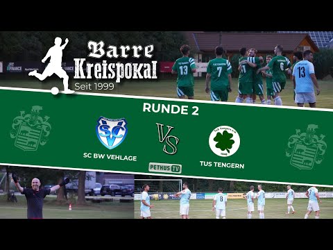 Pokal-Krimi: SC BW Vehlage vs. TuS Tengern | Barre-Kreispokal Runde 2 | Highlights