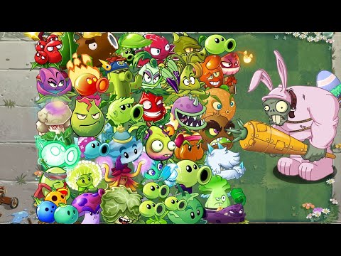 PvZ 2 Random Team Plant VS Spring Garrgantuar LEVEL 10 - Which Plant Team Is Best?