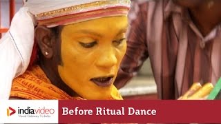 Before Ritual Dance at Brahma Baidarkala Temple