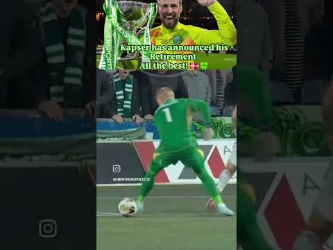 KASPER SCHMEICHEL HAS ANNOUNCE HIS RETIREMENT FROM FOOTBALL.ALL THE BEST ! #kasperschmeichel #celtic