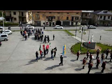 1^PARTE : MANIFESTAZIONE 25 APRILE 2017 : INNO DEGLI ALPINI. ROBILANTE (CN)