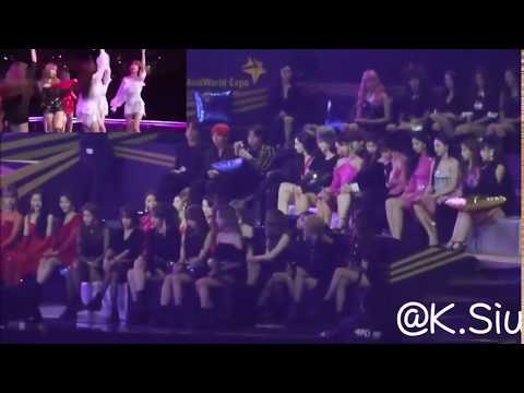 181214 BTS + Sunmi + Twice Reaction to IZ*One @ MAMA